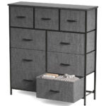 MyDepot 9 Drawer Combination Storage Fabric Cabinet